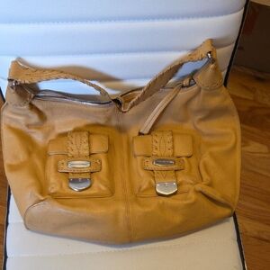 Michael Kors Tan Leather Shoulder Bag